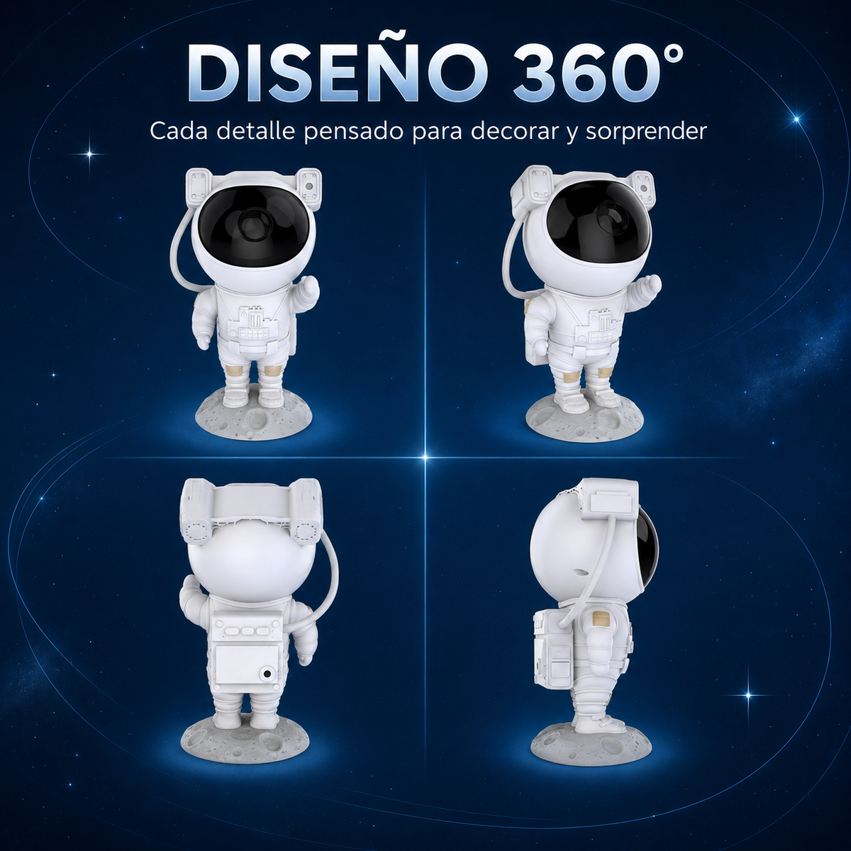 Proyector Astronauta Galaxia