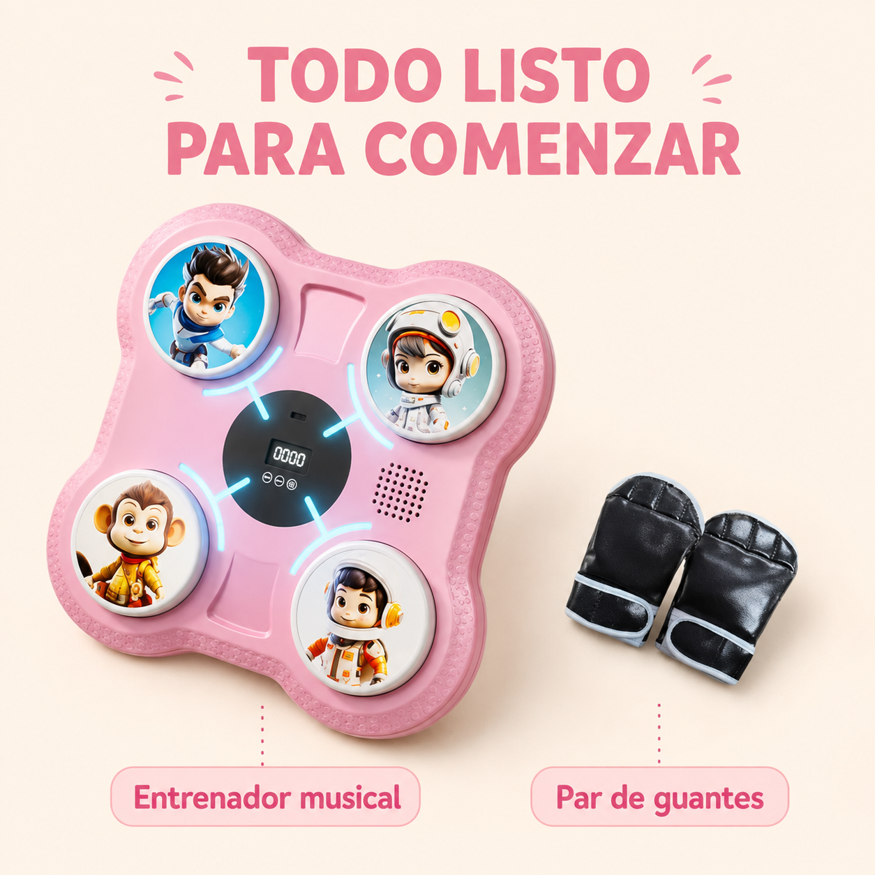 Entrenador Musical para Niñas 🥊💗