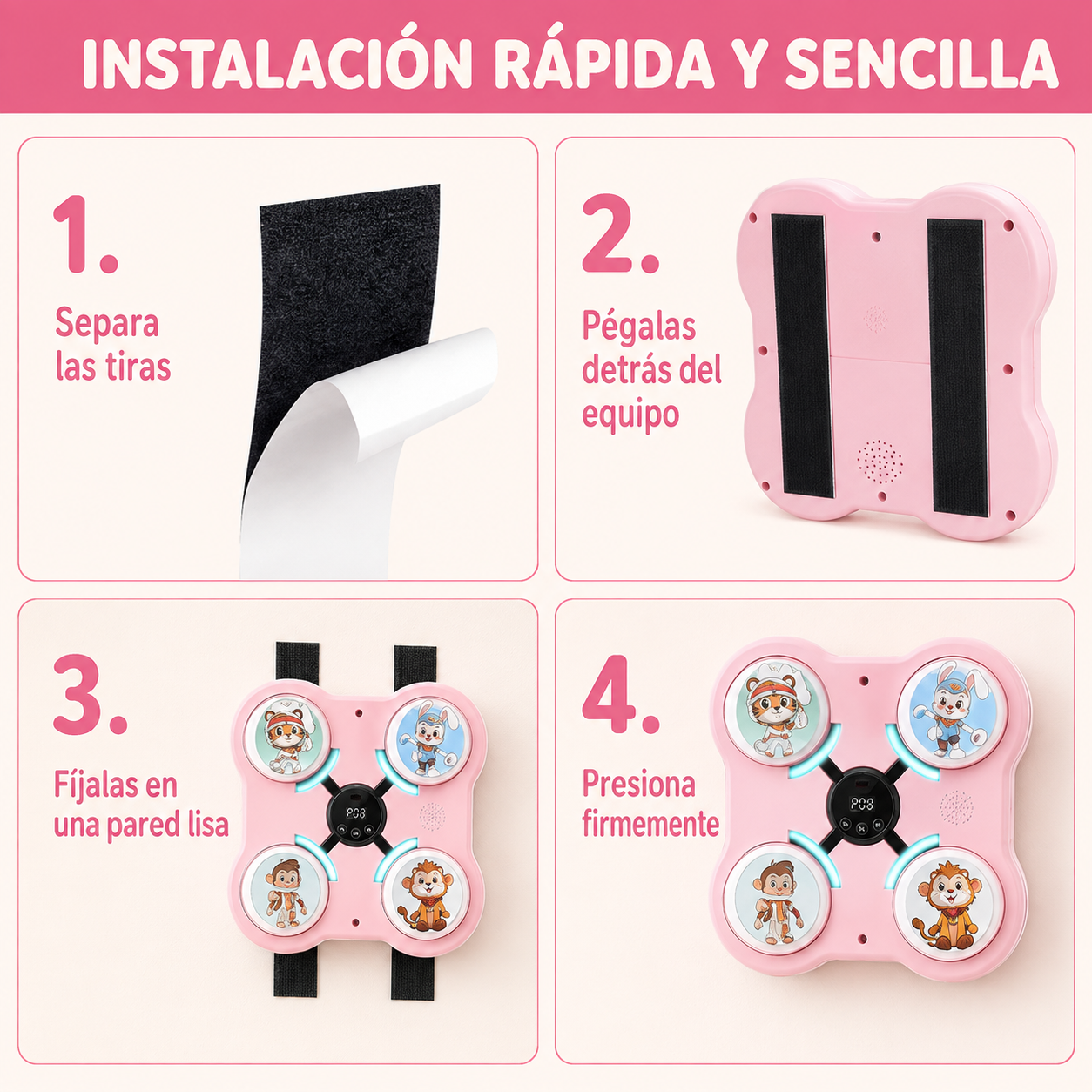 Entrenador Musical para Niñas 🥊💗
