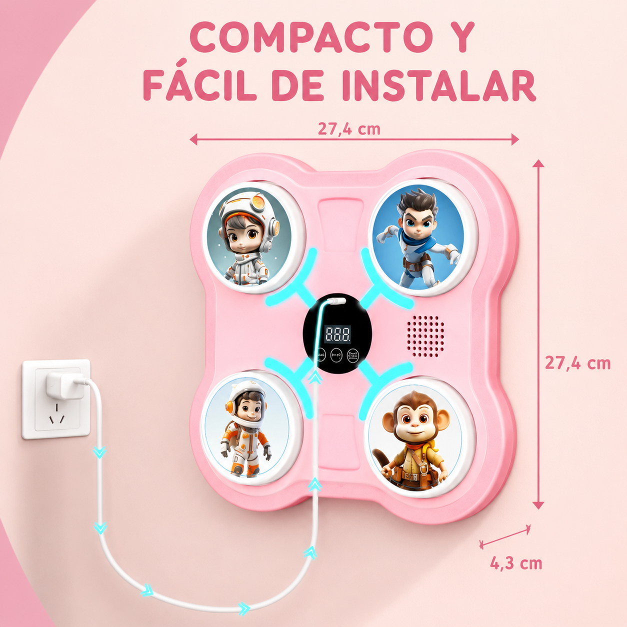 Entrenador Musical para Niñas 🥊💗