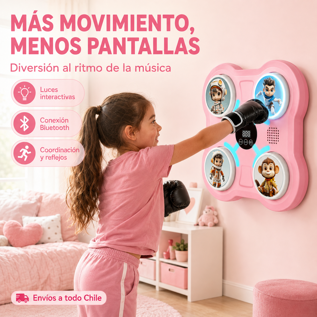 Entrenador Musical para Niñas 🥊💗