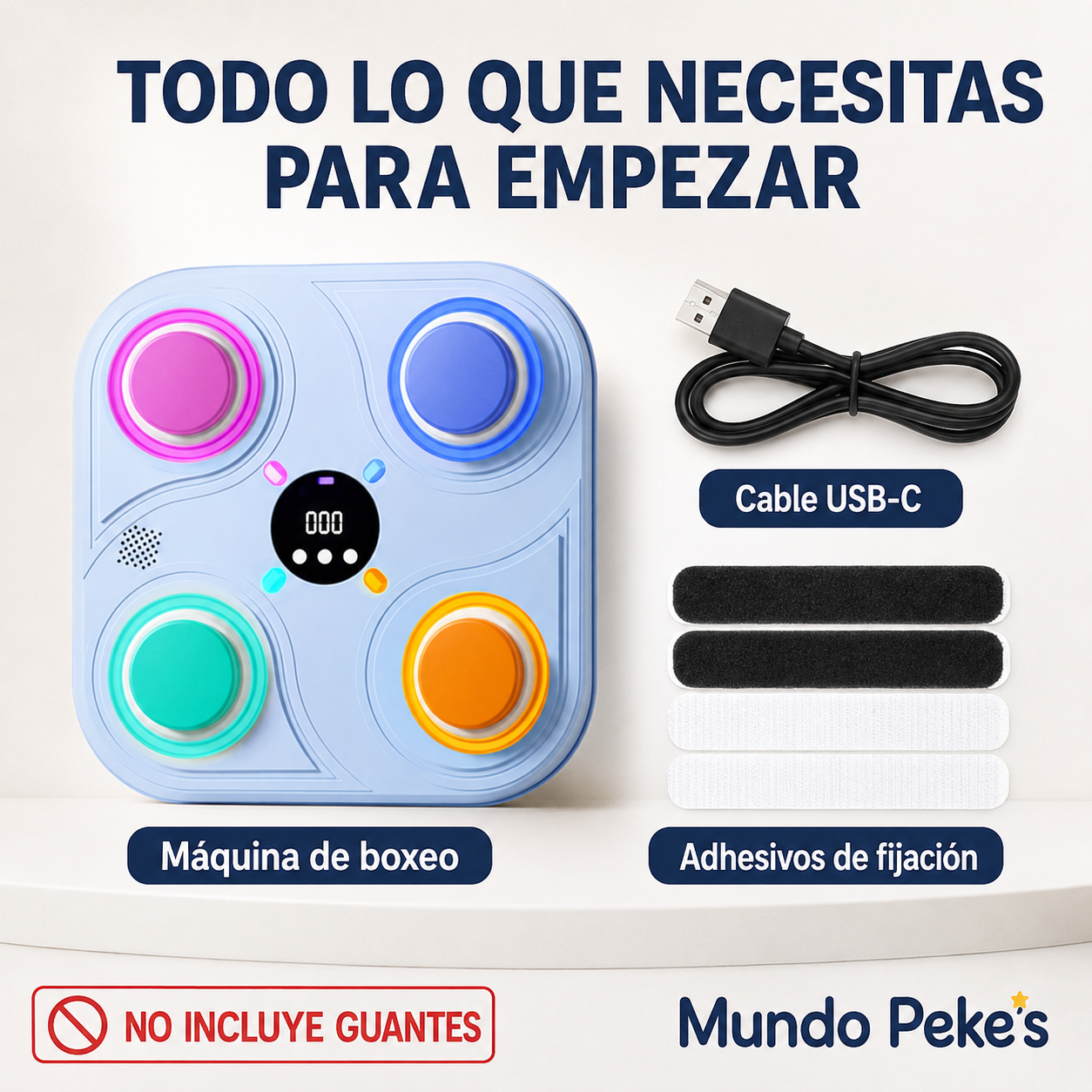 Máquina de Boxeo Inteligente Musical para Niños 🥊