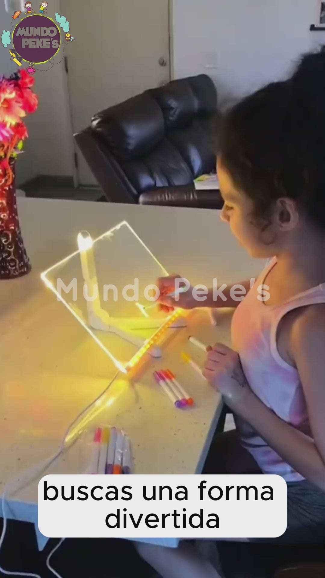 ✨ Pizarra Mágica LED | Dibuja, Aprende y Crea sin Pantallas
