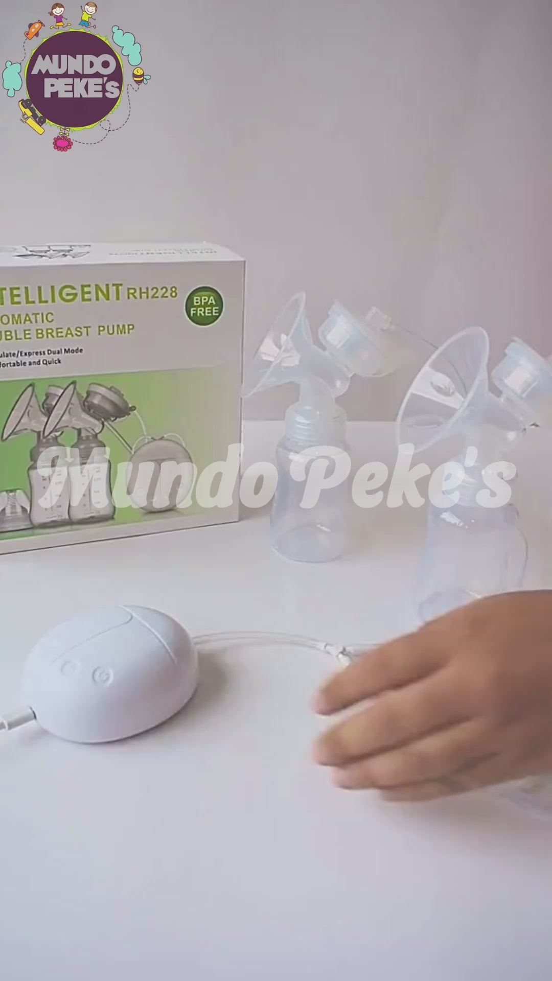 Extractor de Leche Eléctrico Portátil | Lactancia Cómoda y Eficiente
